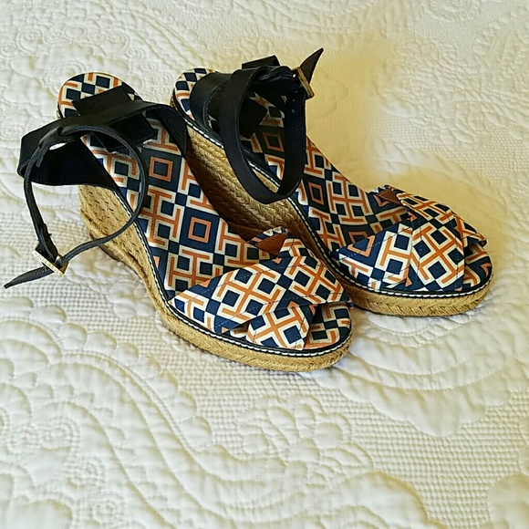 SOLD...Tory Burch wedges