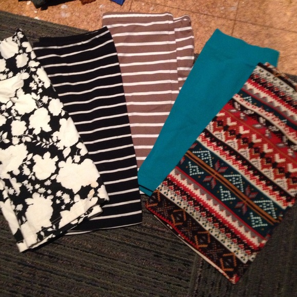 Bundle of 5 bodycon skirts