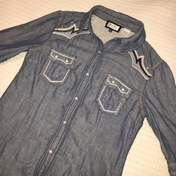 MissMe button down shirt