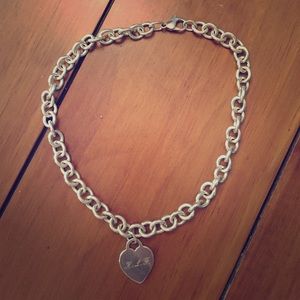 Return to Tiffany heart necklace