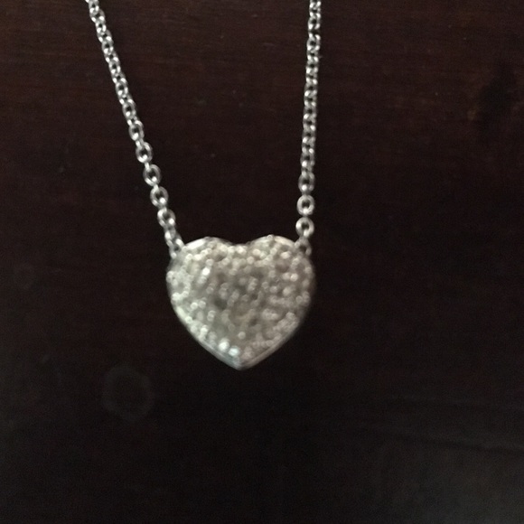 Swarovski crystal heart necklace