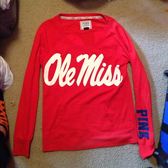 Ole Miss Victoria's Secret Pink Crewneck