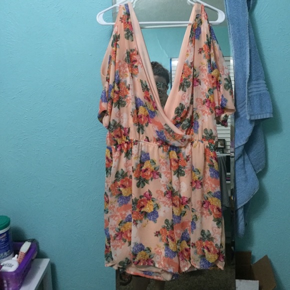 NWT Floral Romper