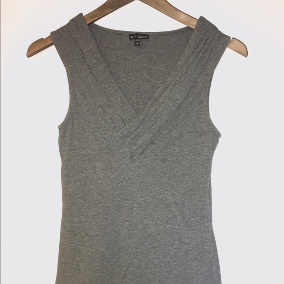 Gray Express Tank Top