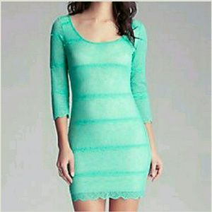NWT Bebe Carolina Lace Dress
