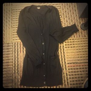 Black J. Crew cardigan 🕶