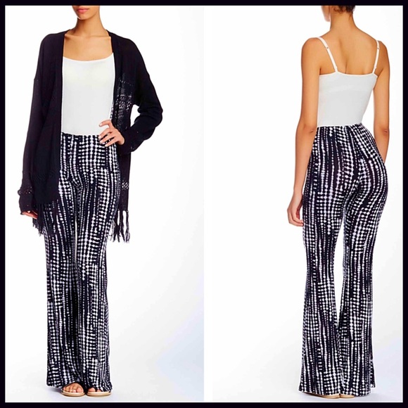 ❗1-HOUR SALE❗Boho Flared Leg Knit Pants - Picture 4 of 6