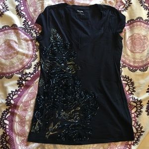 Navy blue t shirt from express!