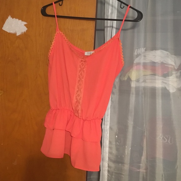 Tobi tank orange S