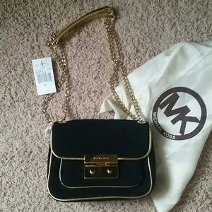 Michael Kors suede purse