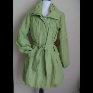 ⚡️SALE⚡️Easy Comfort Light Green Parka Size8