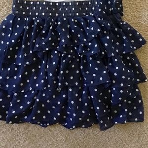 Maurices Polka dots Mini Skirt Size Large 👄