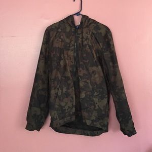 Army raincoat
