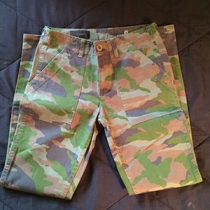 J. Crew Camo pants
