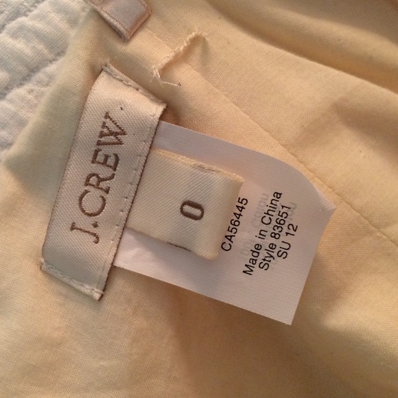 Patterned J. Crew Strapless Dress - Picture 3 of 4