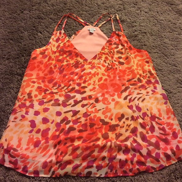 Guess cheetah tank