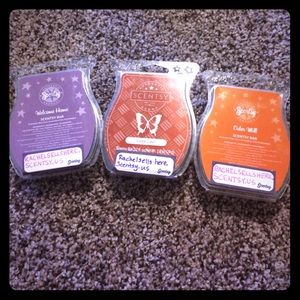 3 scentsy warmer bars