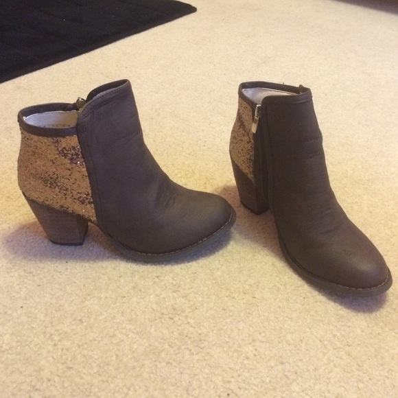 Brown  booties