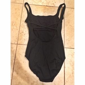 Black Ballet Leotard w/ cute back