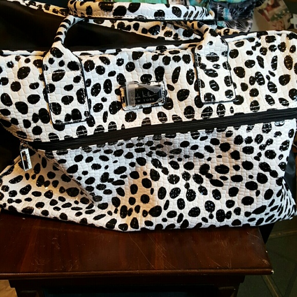 Nicole Miller small suitcase/tote