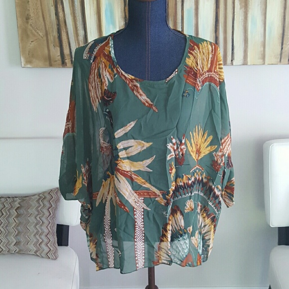 Host pick! Oversized batwing top - Picture 2 of 4