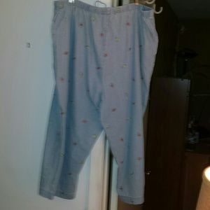 Denim & Co. Light Blue Capris