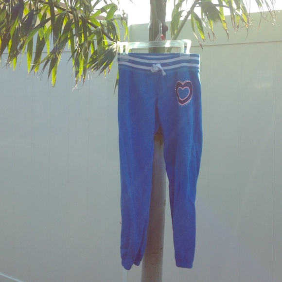 Blue sweatpants with gymnast on the butt ! - Picture 1 of 2