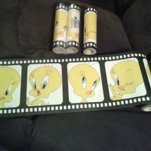 Tweety Bird Wall Borders 4 Rolls