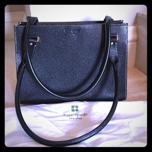 Kate Spade Black Leather Handbag