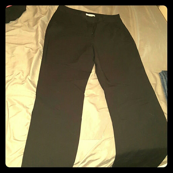 Woman's black dress pants
