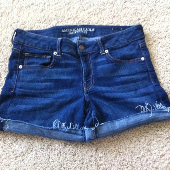 Size 12 american eagle jean shorts