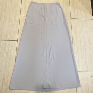 Womens a-line maxi skirt