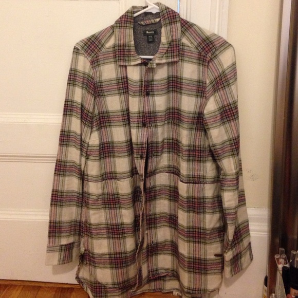 Roots long plaid shirt - Picture 1 of 4