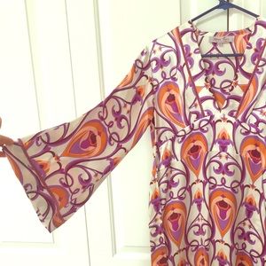 Lolita Jaca St Barth silk dress xs