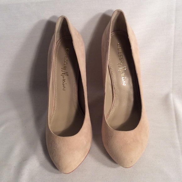 Guess by Marciano Shoes Guess By Marciano Cream Suede