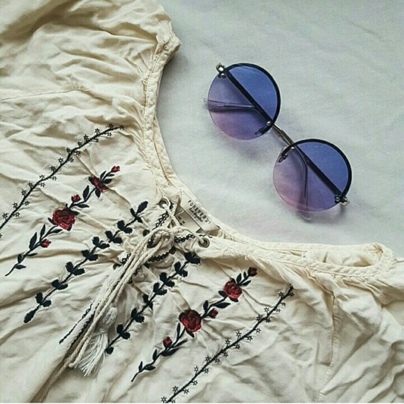 Forever 21 Peasant Blouse