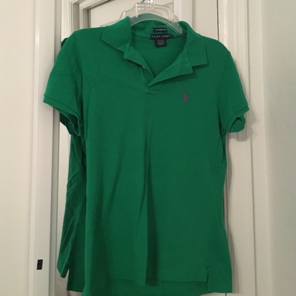green polo by Ralph Lauren