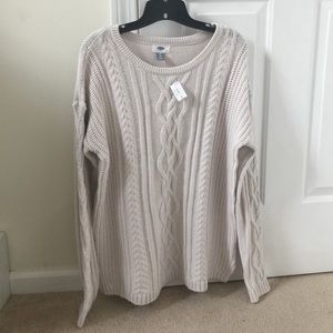Cream colored sweater