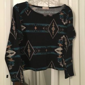 boutique cropped sweater
