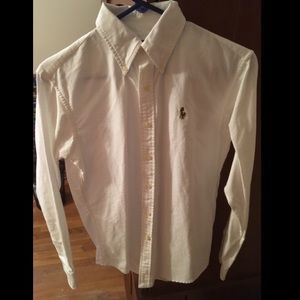 Polo by Ralph Lauren white button down