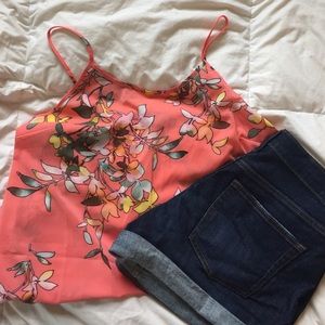 The Limited Floral Tank Top