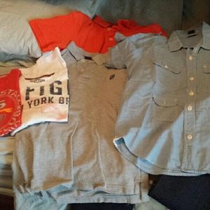 Lot of boys sizw 10/ 10-12 tops
