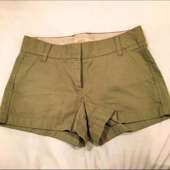 J. Crew Pants - SUPER SALE JCrew Green Chino Shorts