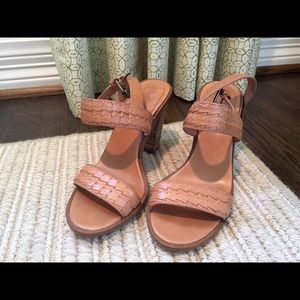 Madewell Brown Leather Sandals. Size 6.