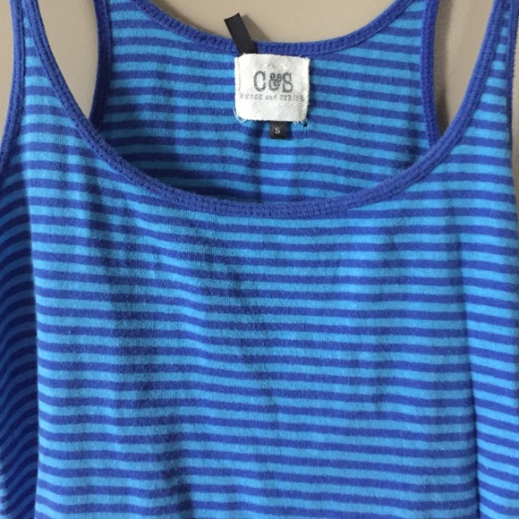 Blue Striped Tank Top - Picture 2 of 2