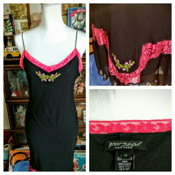 Vintage Betsey Johnson 90's Grunge Dress - Picture 4 of 4