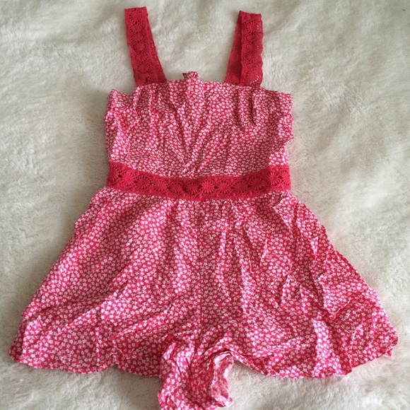 Pink romper