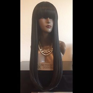 **NWOT** Chinese Bang Synthetic Wig