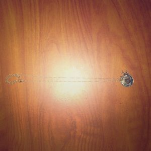 Necklace with tree, live & bird