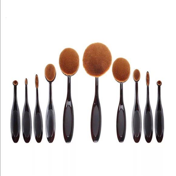 Super soft round brush set of 10